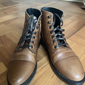 Thursday Boot Company Brown Lace Up Boots